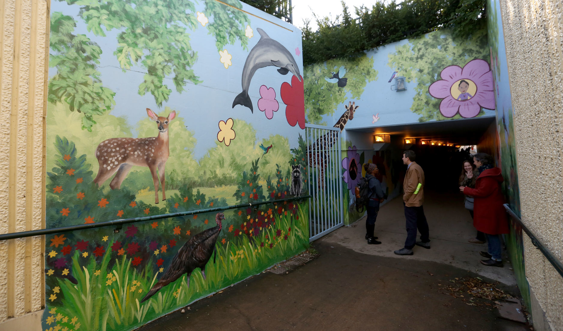 HAWTHORNE TUNNEL MURAL DEDICATION